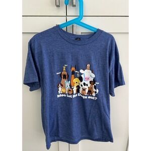 COWS Whistler Canada Graphic Tee Dogs Cows Youth Kids T-Shirt M